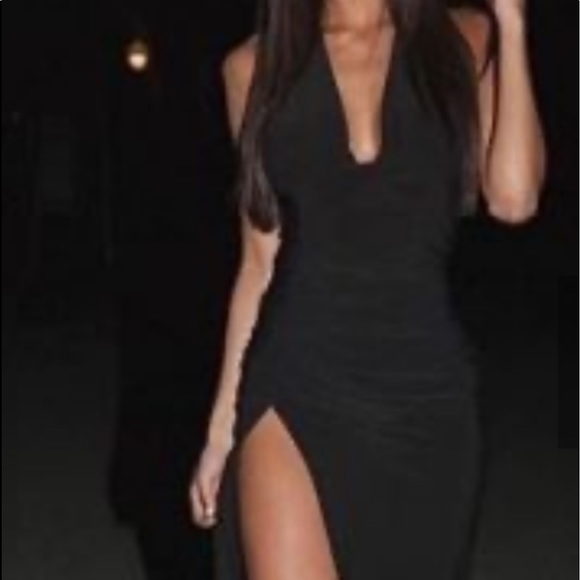 Black Mustard Seed asymmetric cocktail dress - Picture 5 of 5